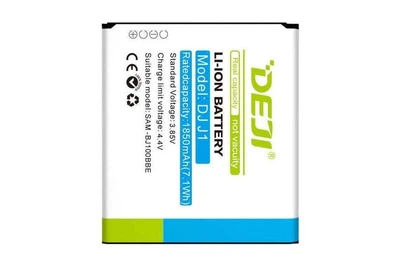 Аккумулятор DEJI EB-BJ100CBE (1850 mAh) для Samsung Galaxy J1 (2015) J100H High Copy