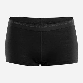 Термотрусы женские зимние спортивные шерстяные Aclima WarmWool 200 Hipster 142001001-08 2XL Jet Black (7034041001873)