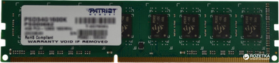 Оперативная память Patriot DDR3-1600 4096MB PC3-12800 Signature Line (PSD34G16002)