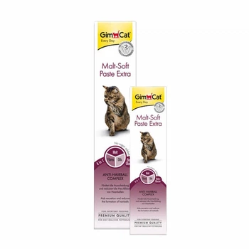 Паста для кошек GimCat Every day Malt-Soft Past Extra для выведения шерсти из желудка 20г