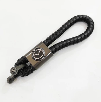 Брелок для ключей плетеный MAZDA