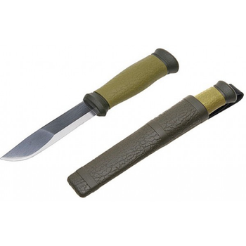 Туристический нож Morakniv Outdoor 2000 stainless steel для охоты и рыбалки Green (10629)