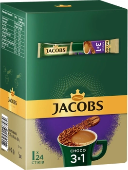 Кофейный напиток Jacobs Monarch 3в1 FD Choco 15 г х 24 шт (8714599107584)