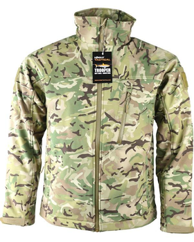 Куртка тактична KOMBAT UK Trooper Soft Shell Jacket, мультікам S