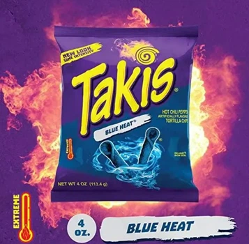 Чипсы Takis Blue Heat Blue Chips 92г