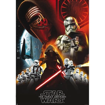 Стикер-наклейка ABYstyle Постер Star Wars "Darth Vader & 2 Troopers" (Дарт Вейдер та 2 Штурмовика) 98x68 см (ABYDCO330)