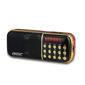 Радиоприемник USB/MP3 B851/8211 компактный карманный красный