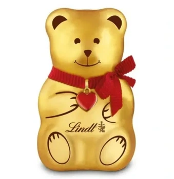 Шоколад молочный Мишка Lindt Teddy 100g