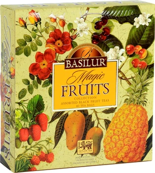 Чай чорн Маг фр Асорті Basilur 40*2г (саше)