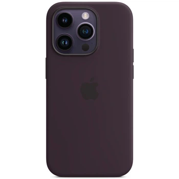 Чохол Silicone Case Full Protective (AA) Apple iPhone 14 Pro (6.1") Фіолетовий / Elderberry Без бренду
