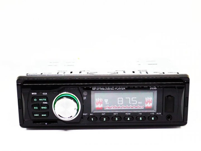 Автомагнітола Pioneer 2035 підключення 1DIN 4х50W + USB/FM-тюнер/LCD/SD/AUX з пультом ДУ Чорний (10524)