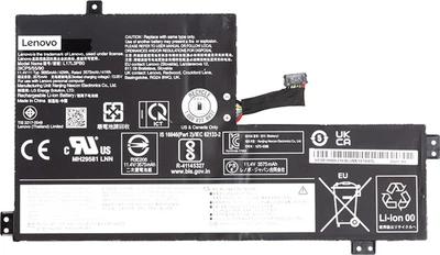 Аккумулятор для ноутбуков Lenovo 100e Chromebook (L17M3PB0) 11.4V 3685mAh (original)