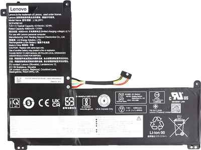 Аккумулятор для ноутбуков Lenovo IdeaPad 1-11IGL05 (L19L2PF1) 7.6V 4210mAh (original)