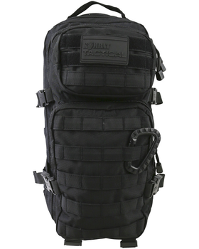 Рюкзак тактичний KOMBAT UK Hex-Stop Small Molle Assault Pack, чорний, 28л