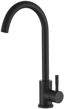 Смеситель-кран кухонный SILVER Basis SLIN0486BL