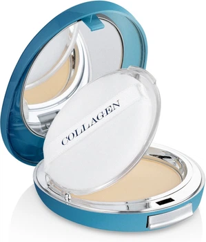 Коллагеновая пудра со сменным блоком Enough Collagen Hydro Moisture Two Way Cake SPF 25 №13