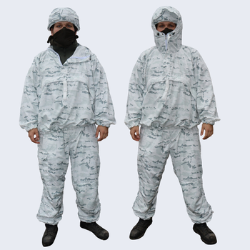 Зимовий маскувальний костюм (Маскхалат) UMA Waterprof розміру XL