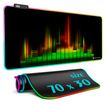 Геймерский коврик для мышки SKY (GMS-WT 7030/140) Gradient / RGB подсветка / 70x30 см
