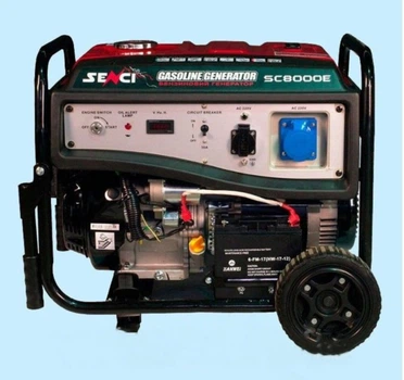 Бензиновый генератор SENCI SC8000E 6.5 кВт POLAND