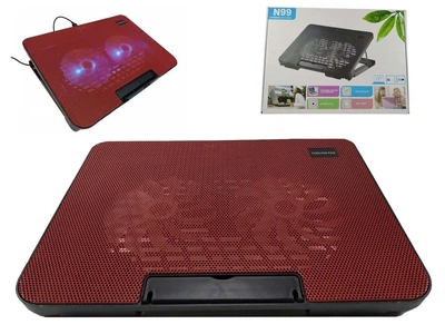 Подставка для охлаждения ноутбука Notebook Cooling Partner N99 Красная