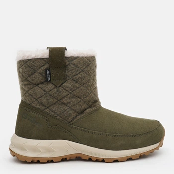 Жіночі зимові черевики з мембраною Jack Wolfskin Queenstown Texapore Boot W 4053551-4282 40 (7.5UK) 25.5 см Хакі (4064993482683)