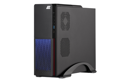 Корпус 2E S613-400, с БП 2E 400W-SFX, 1хUSB TYPE-C, 1xUSB3.0, 1x80mm Black fan, Micro ATX/ Desktop, Black 2E-S613-400