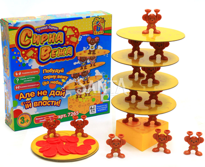 Настільна гра Fun Game Сирна вежа (7265)