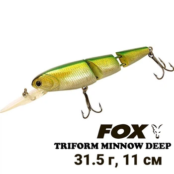 Составной воблер Fox Triform Minnow Deep TMD11-X14