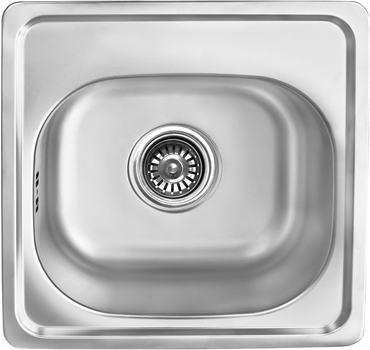 Кухонная мойка LEMAX 380х380х160 0.6 мм декор (LE-5013 DE)
