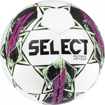 Мяч футзальный Select FUTSAL ATTACK v22 бело-розовый Уни 4 107346-419 4
