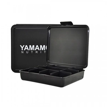 Таблетниця (органайзер) для спорту Yamamoto Nutrition Pillbox Black