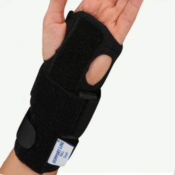 Бандаж на запястья с металической пластиной Orthopoint REF-19 для левой и правой руки, Размер S/M