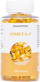 Капсулы Palianytsia Омега-3 Palianytsia 500 мг 180 капсул (4780201342418)