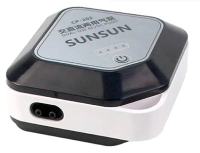 Компресор на акумуляторі SunSun CP 202 до 450 л