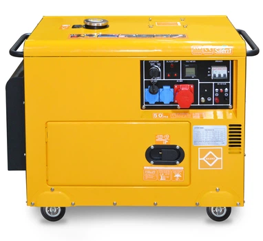 Дизельний трифазний генератор у шумозахисному кожусі Leton LT50C 6 кВт