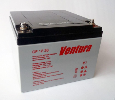 Аккумулятор Ventura GP 12-26 AGM - AGM на 12 В 26 ампер-часов