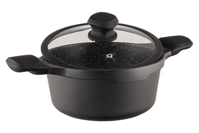 Каструля з кришкою VINZER Kuro Induction Line Ø 24 3,7 л (50428)