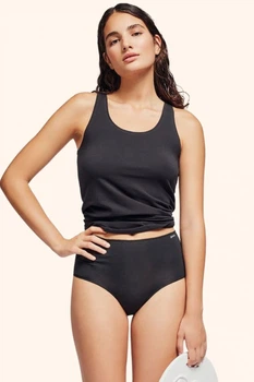 Майка на широких бретелях Gisela 0128 black 48(XL) Чорний