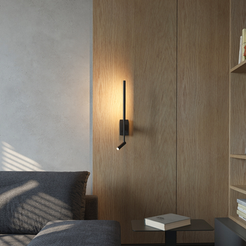 Настінний світильник MJ-Light KONO READ 3200K BK 15003