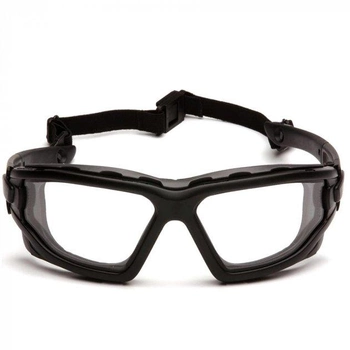 Балістичні окуляри з ущільнювачем Pyramex i-Force Slim Clear (Anti-Fog)