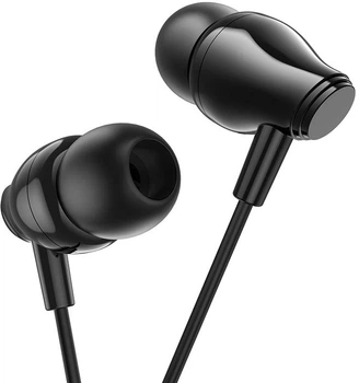 Навушники з мікрофоном Borofone BM61 Wanderer універсальні earphones with mic Black