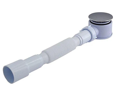 Сифон для душового піддона Santehplast Nata GD-7- 1 1/2"x50 h52 83х52 мм