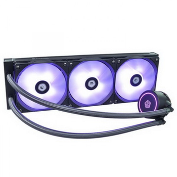 Система водяного охлаждения ID-Cooling Auraflow X 360, Intel: 2066/2011/1366/1151/1150/1155/1156, AMD: TR4/AM4/FM2+/FM2/FM1/AM3+/AM3/AM2+/AM2, 396х120х27 мм, 4-pin