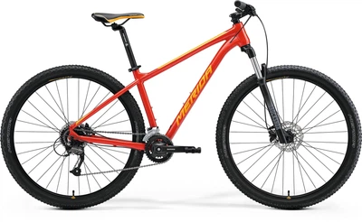 Велосипед гірський MERIDA, BIG.SEVEN 60-2X, RED(ORANGE), 2022