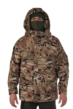 Военная тактическая зимняя куртка Softshell мультикам XL