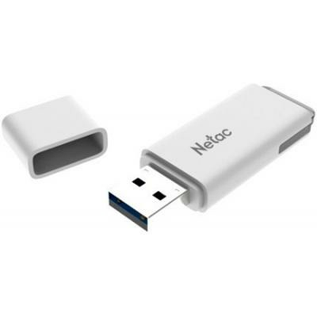 Накопичувач 32GB Netac U185 White (NT03U185N-032G-20WH)
