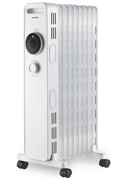 Оливний (масляний) радіатор KUMTEL KUM-1225S White