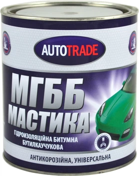 Мастика битумно-бутилкаучуковая Autotrade 2.4 кг (Autotrade-131122)
