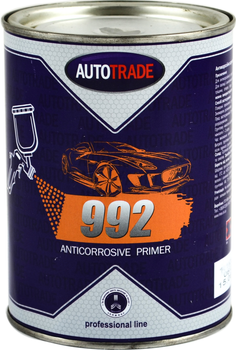 Ґрунт антикорозійний Autotrade 1.1 кг Сірий 992 (Autotrade-130297)
