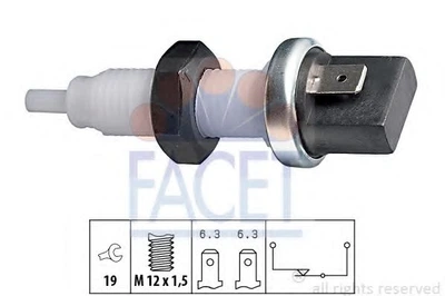 Датчик стоп-сигналу Felicia/Favorit/Panda/Ducato/Fiorino 1.0-2.5 88-01 (7.1000) Facet Facet (71000)